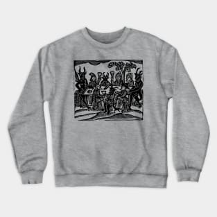 Witches' Sabbat (Black Ink Version) Crewneck Sweatshirt